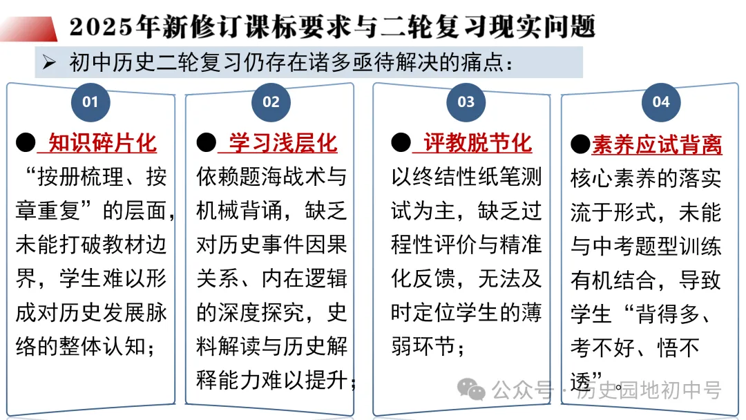 中考复习 | 立足横向贯通、纵向联动的初中历史二轮复习策略 第7张