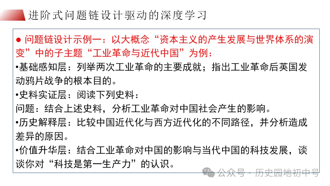 中考复习 | 立足横向贯通、纵向联动的初中历史二轮复习策略 第22张