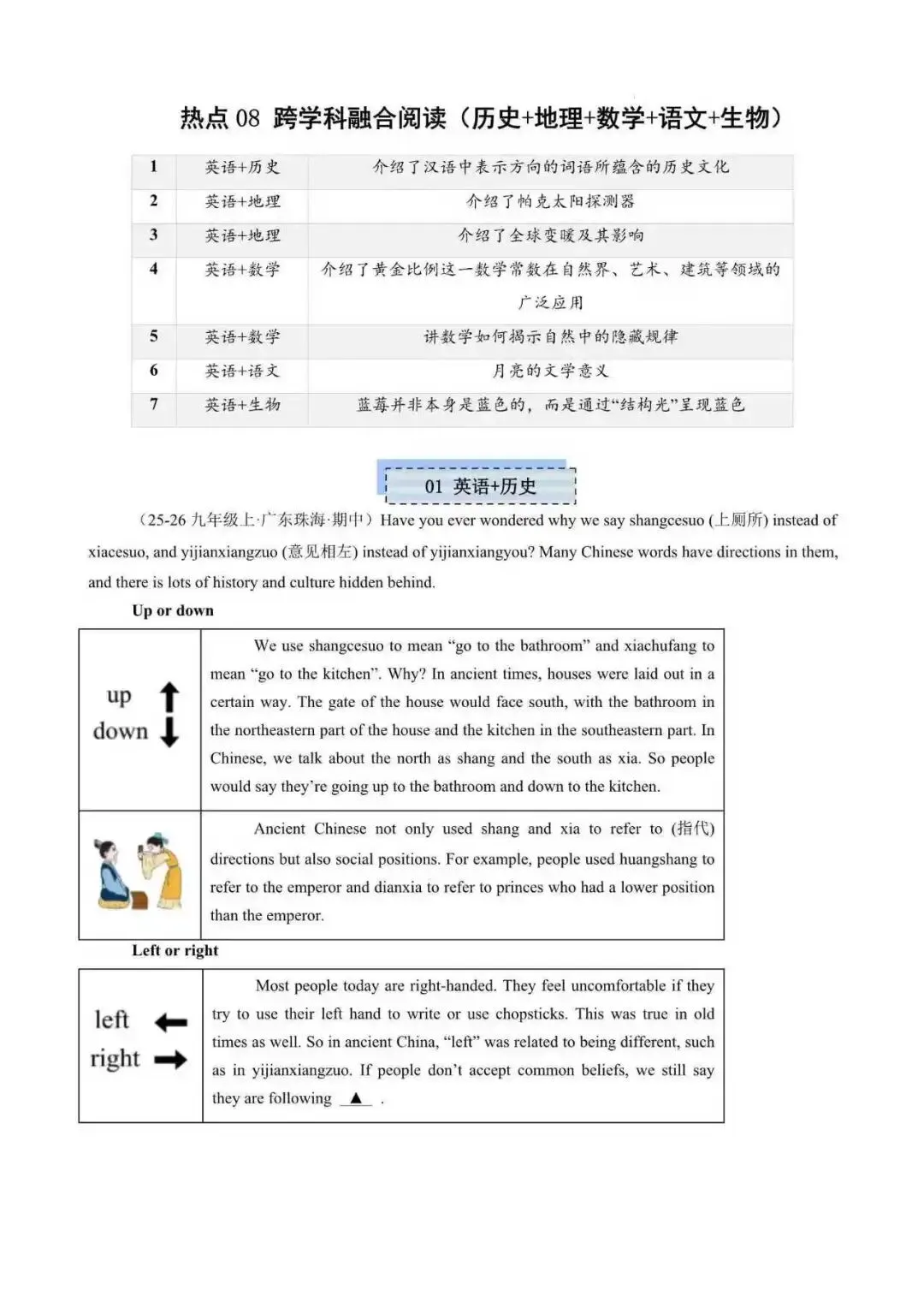 2026年中考英语热点话题(时文阅读+重难词汇+长难句精析) 第5张
