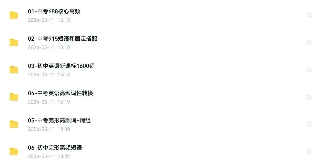 告别无效背单词!中考英语 688 高频词,用艾宾浩斯法科学提分 第8张