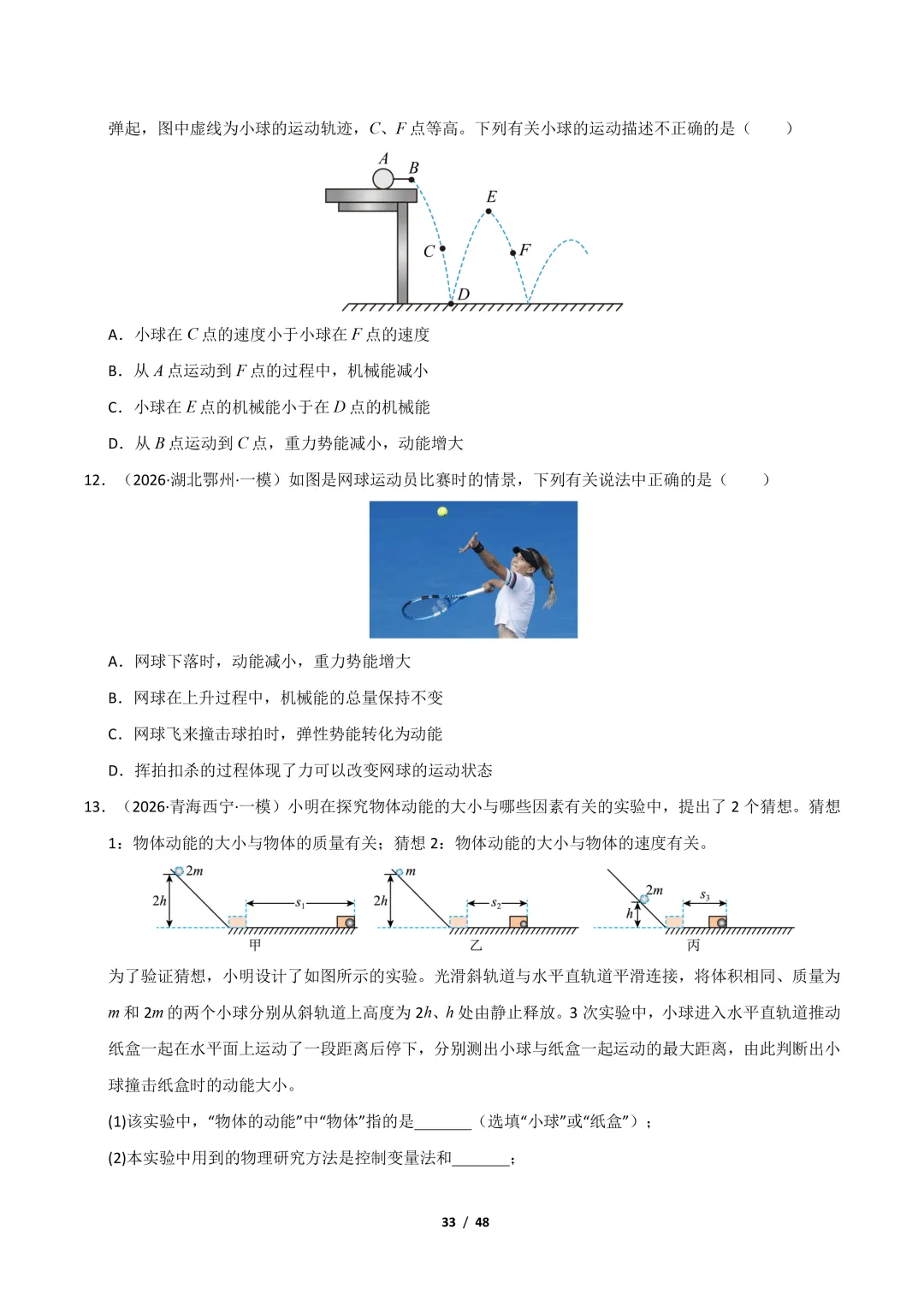 【冲刺讲义】2026年中考物理考前20天冲刺讲义(三)限时下载! 第34张
