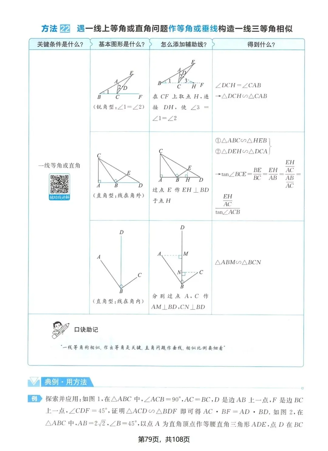 一本中考几何辅助线 第7张