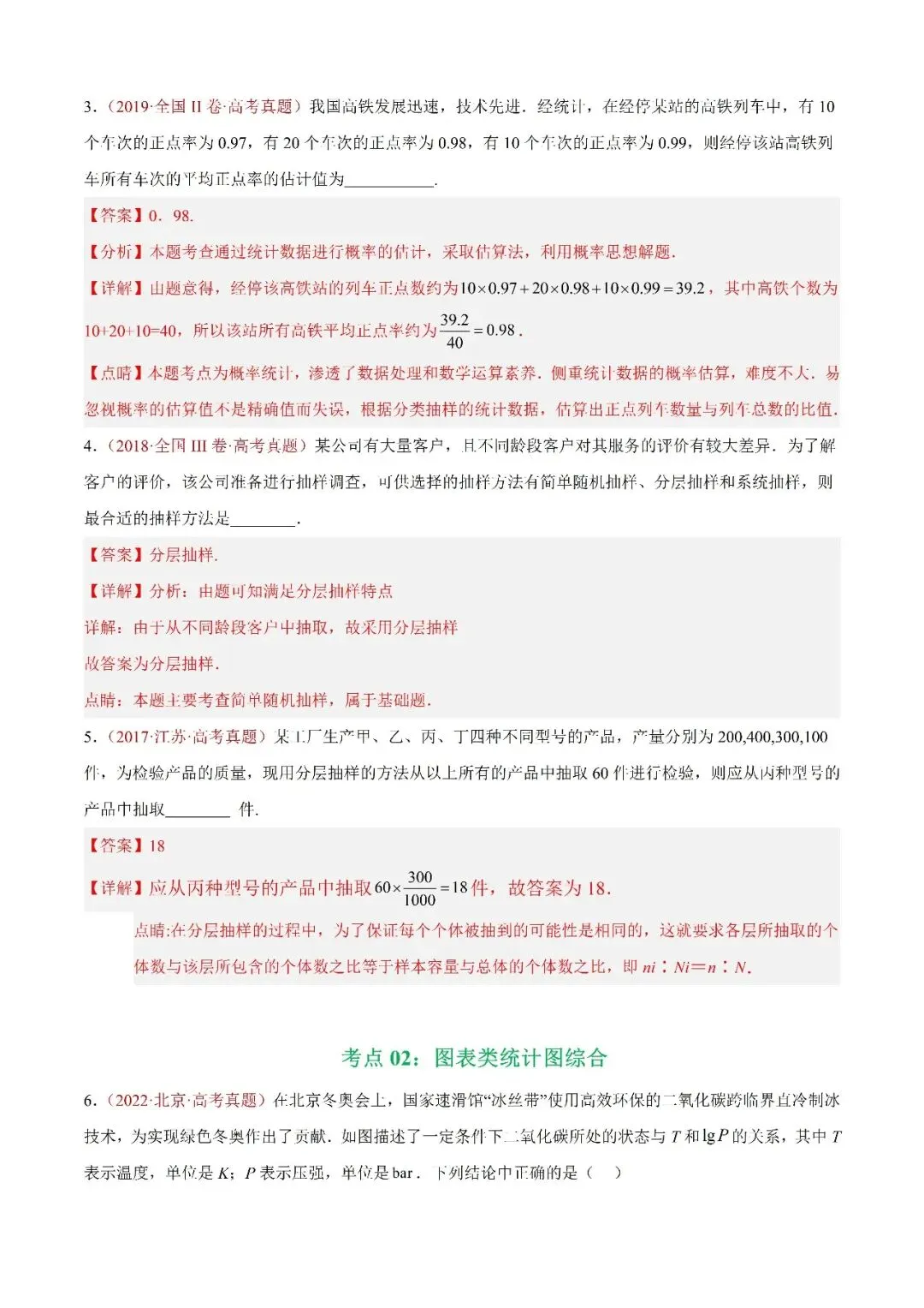 数学高考真题—专题06 统计与数字特征选填题综合 第2张