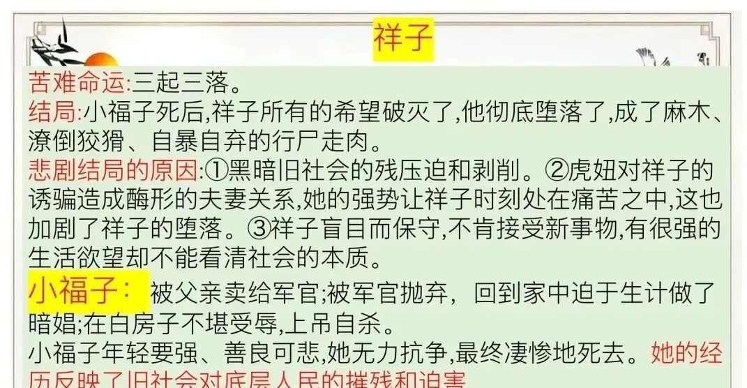 中考复习—名著横向联读 第18张