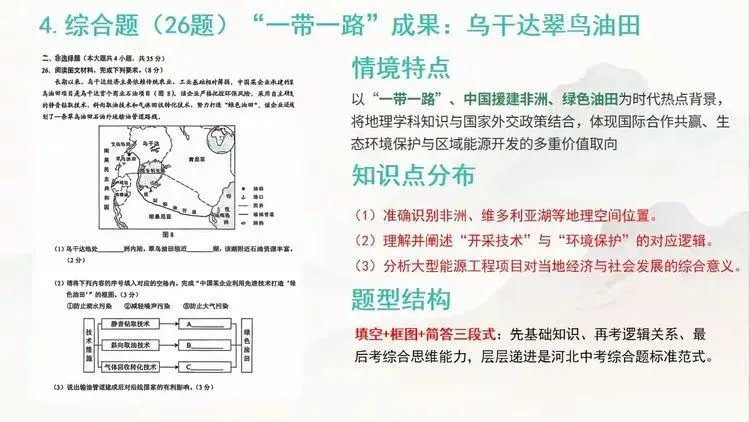 从真题研析到命题实践——2026年邯郸市首届初中教师命题能力大赛(地理)线下展示分享案例 第12张