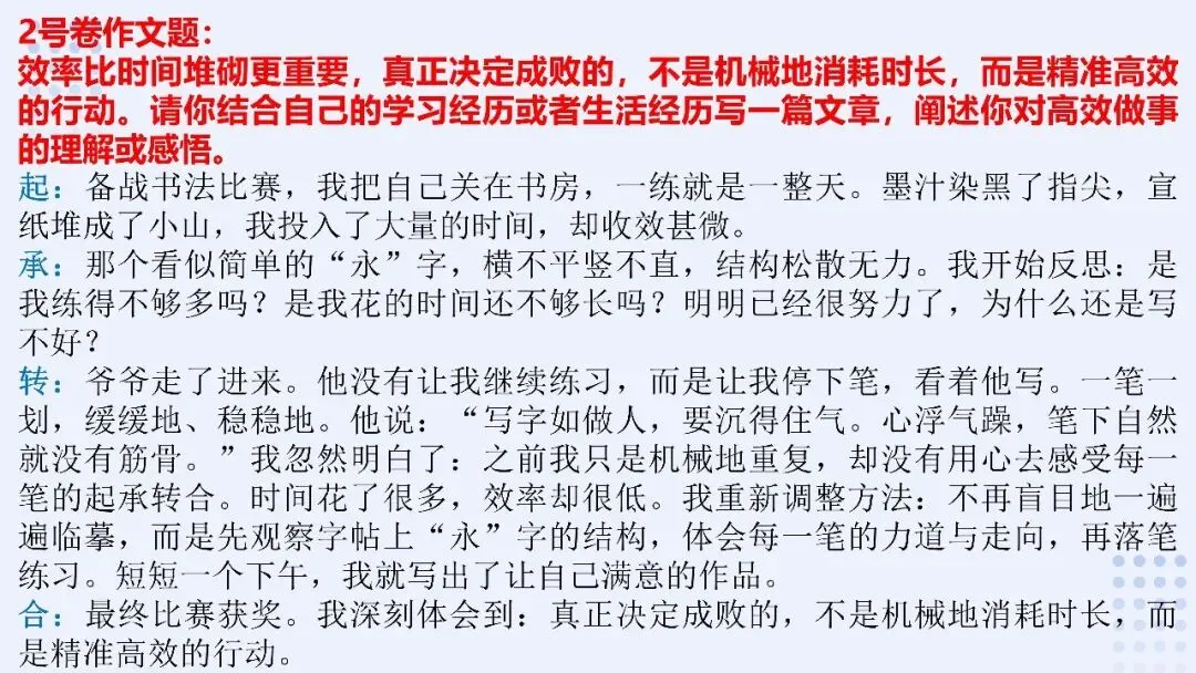 中考作文考前串讲 第21张
