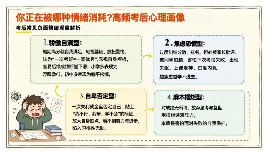 期中考后三件事:情绪调节+试卷复盘+下半学期规划(含逐字稿) 第5张
