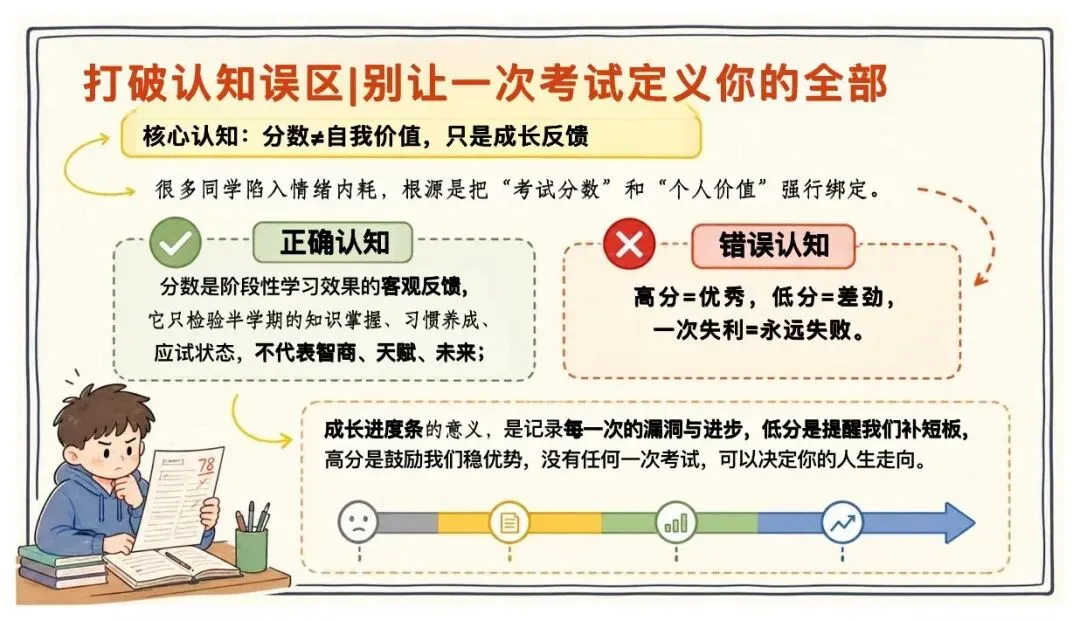 期中考后三件事:情绪调节+试卷复盘+下半学期规划(含逐字稿) 第6张