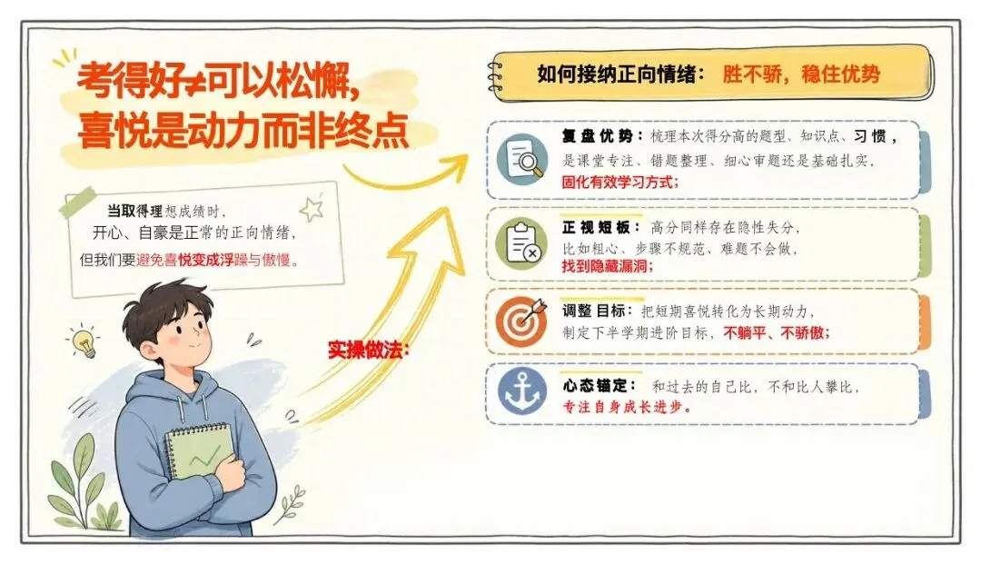 期中考后三件事:情绪调节+试卷复盘+下半学期规划(含逐字稿) 第7张