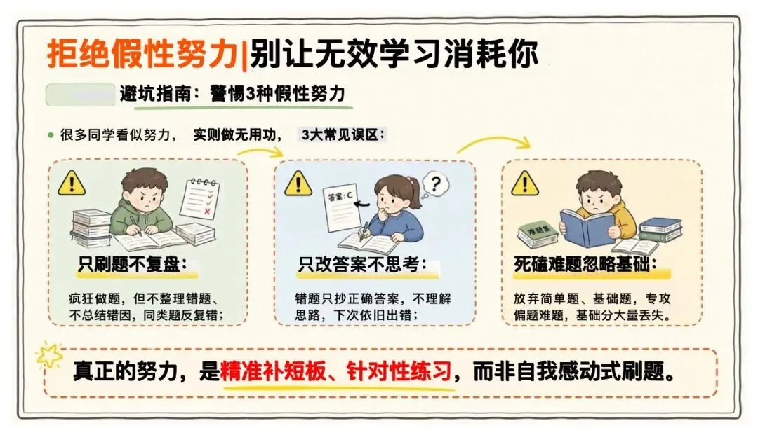 期中考后三件事:情绪调节+试卷复盘+下半学期规划(含逐字稿) 第14张