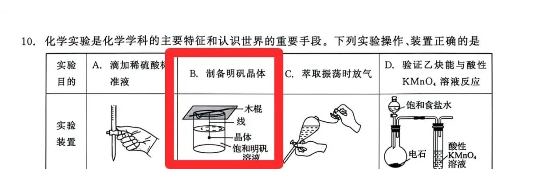 模拟考回归教材——明矾大晶体制备实验 第3张