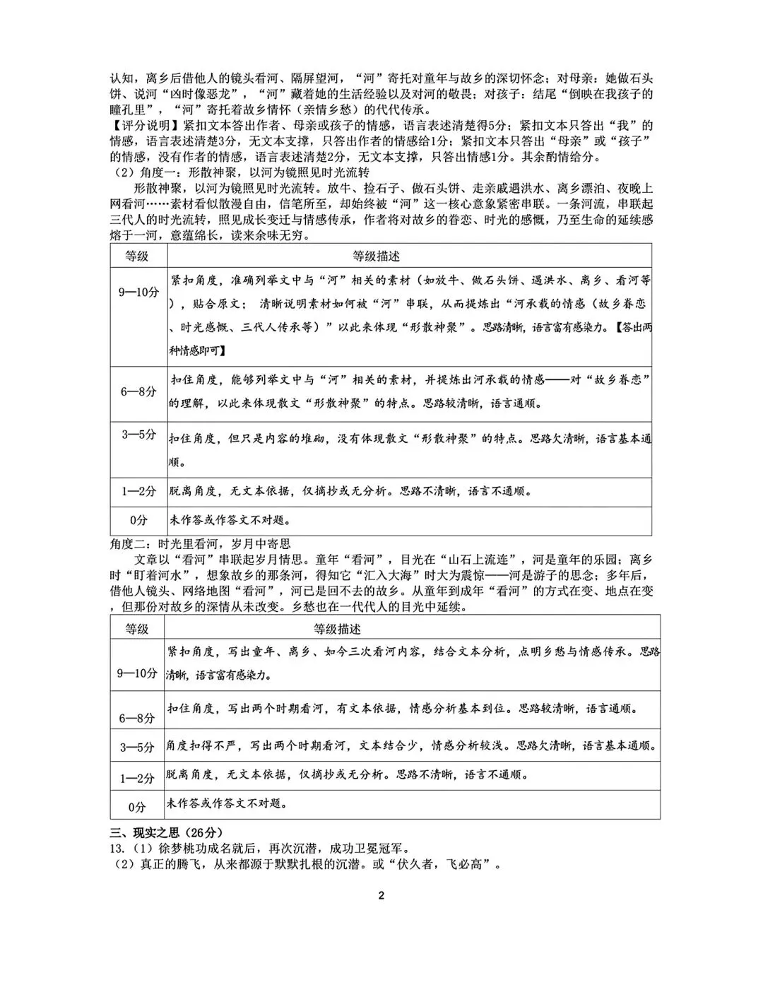 2026 年九年级 5 月初模拟测试 第39张