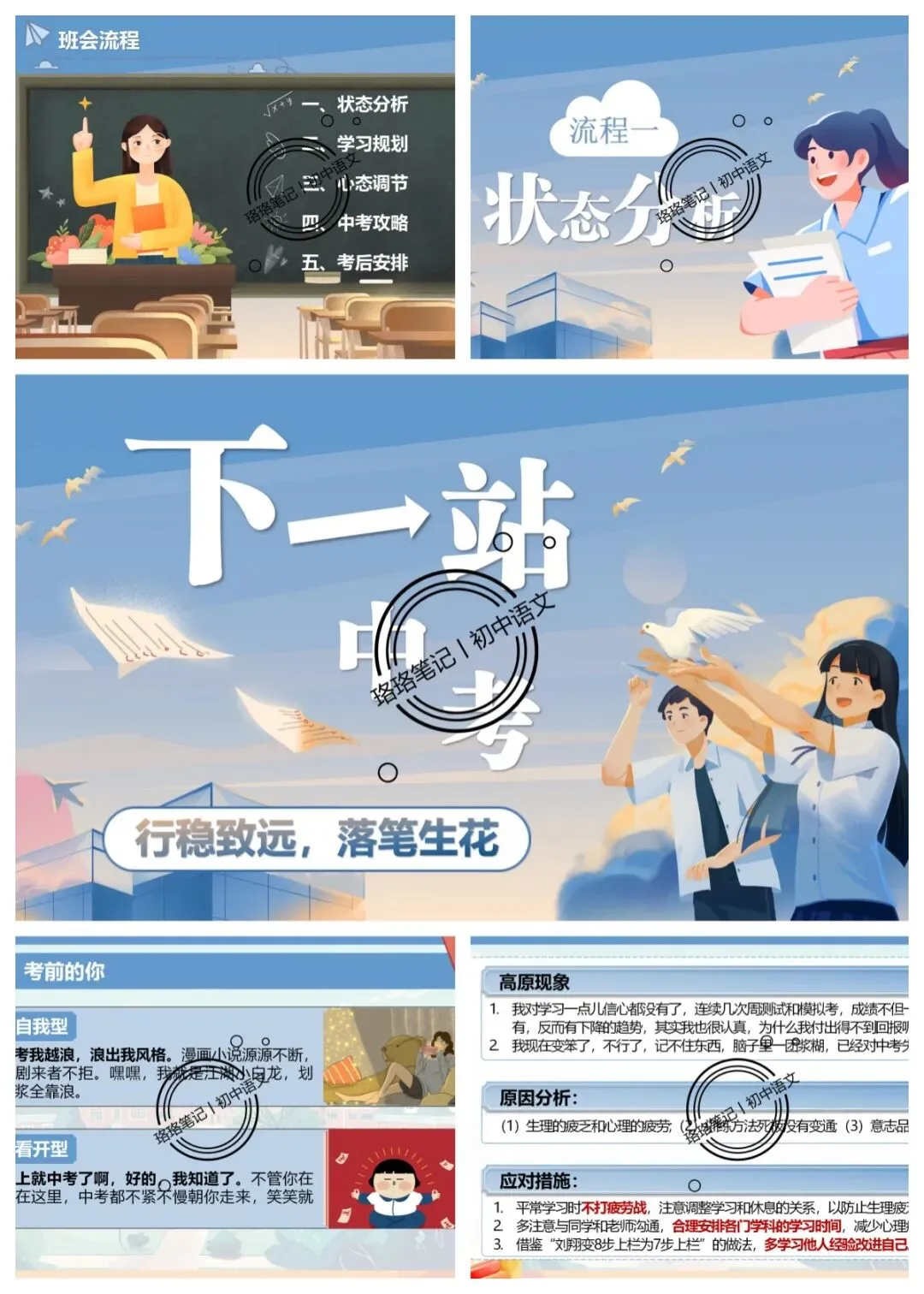 中考考前一月系列班会课课件——下一站,中考!(68页PPT16095字逐字稿教学设计) 第10张 中考考前一月系列班会课课件——下一站,中考!(68页PPT16095字逐字稿教学设计) 第10张