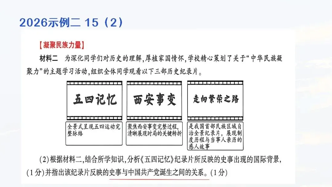 中考复习 | 柴改莉:把脉真题,对症破题——中考历史复习实践探索 第21张