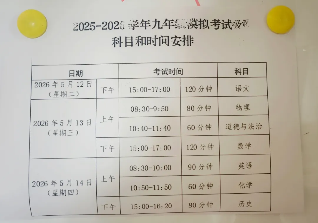 中考二模很难,时间不够要做放弃,对孩子来说并不容易 第1张