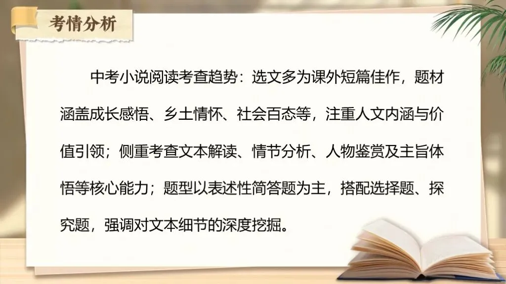中考复习《专题十六:小说相关知识梳理》| 品小说万象,梳知识脉络! 第12张 中考复习《专题十六:小说相关知识梳理》| 品小说万象,梳知识脉络! 第12张