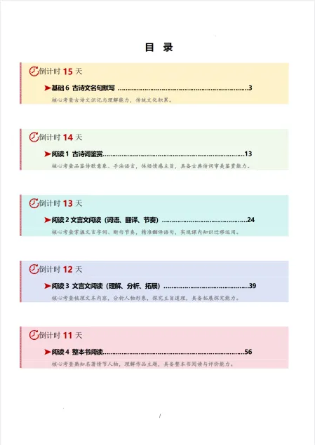 2026《中考语文•考前20天冲刺讲义》1-4 第5张