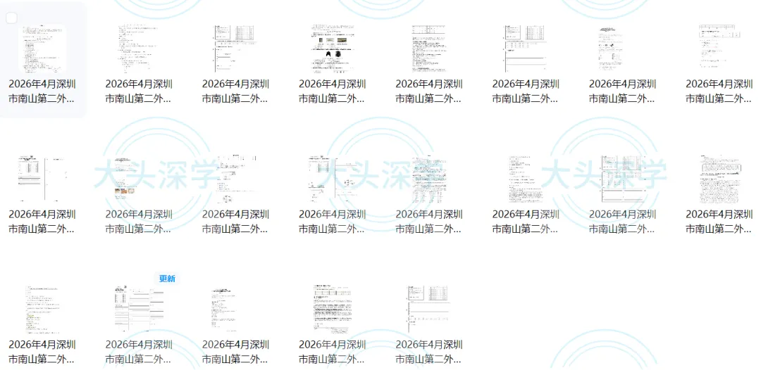 盐田/龙华/南二外,2026中考二模真题! 第5张