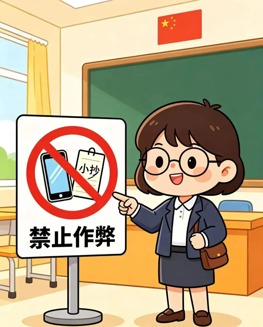 严肃考风考纪 护航考试安全 中考考生必看:规则+违纪处罚全解读 第8张