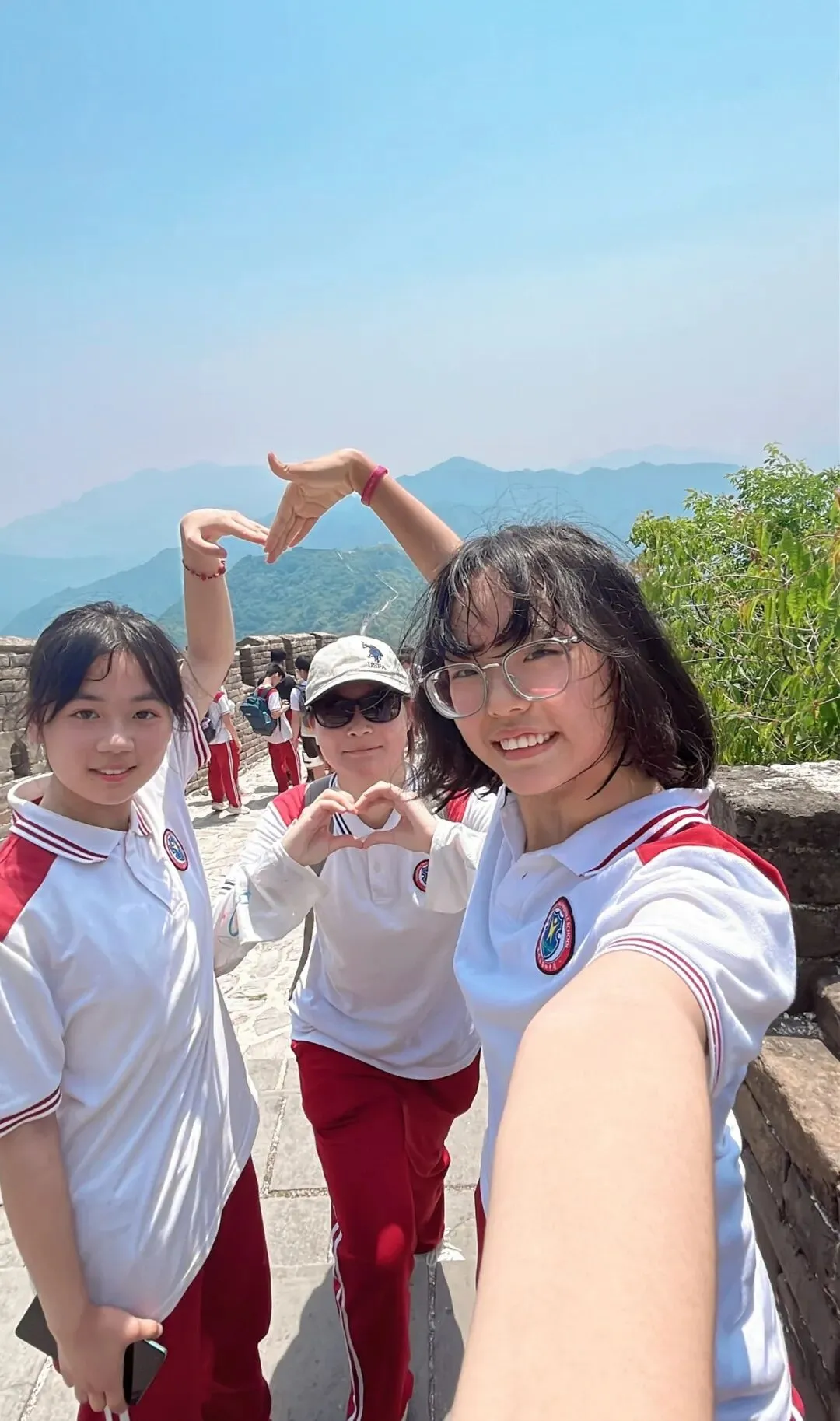 携手登长城·中考梦必成 ——通州四中2026届初三学子慕田峪长城社会实践活动 第21张