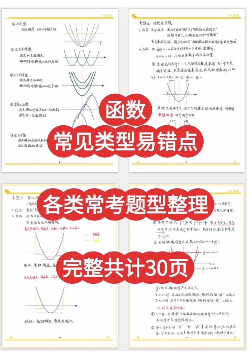 中考函数有这一个锦囊就够了! 第6张