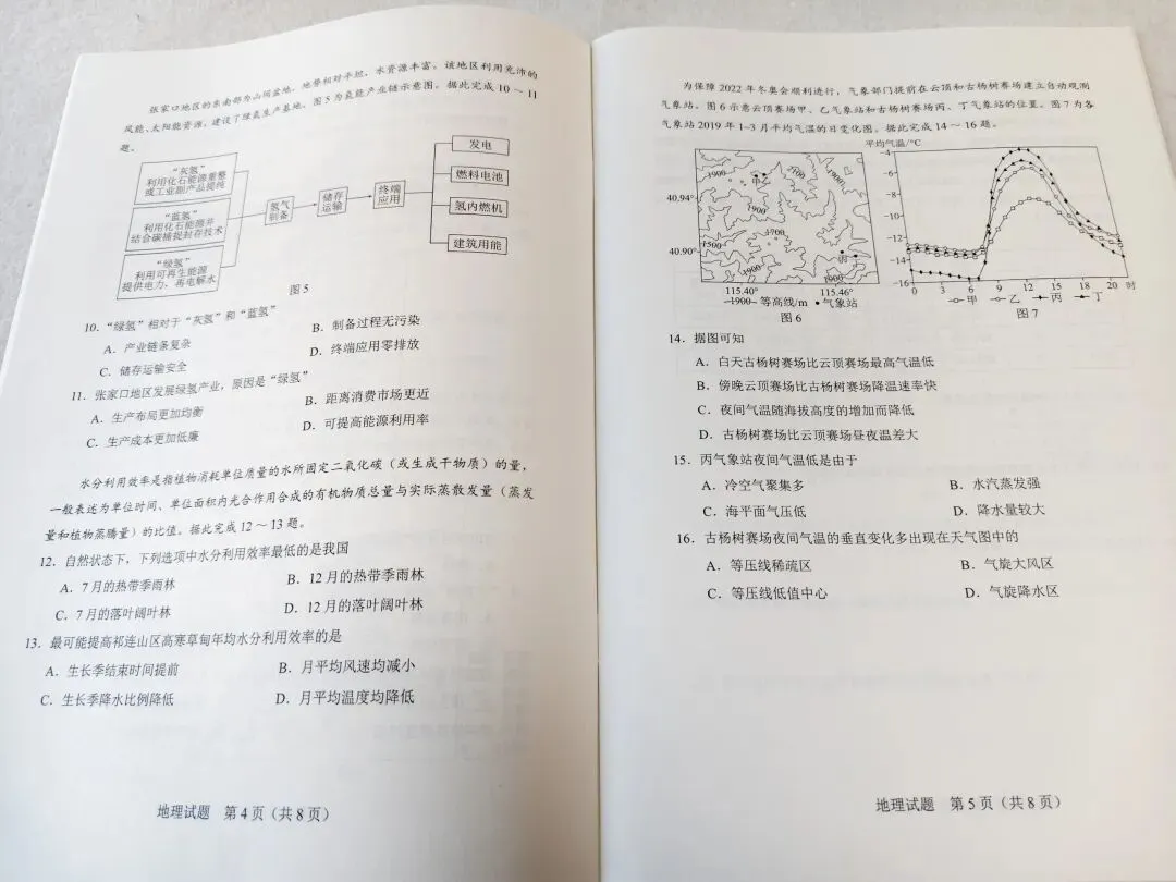 2022年辽宁省高考地理真题 第4张 2022年辽宁省高考地理真题 第4张