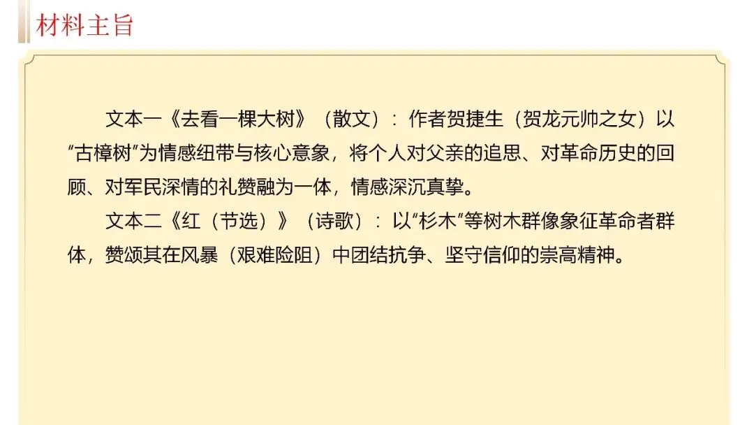 【试卷+课件】2026届山东济南三模语文试卷评讲 第28张