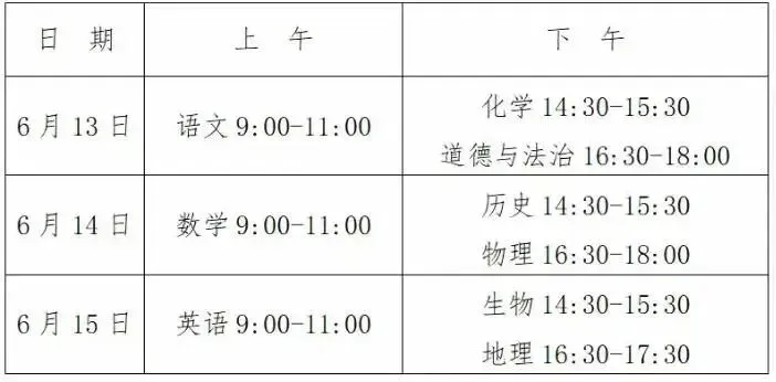 【中考相关】山东各地区2026年中考时间及中考总分值一览 第16张
