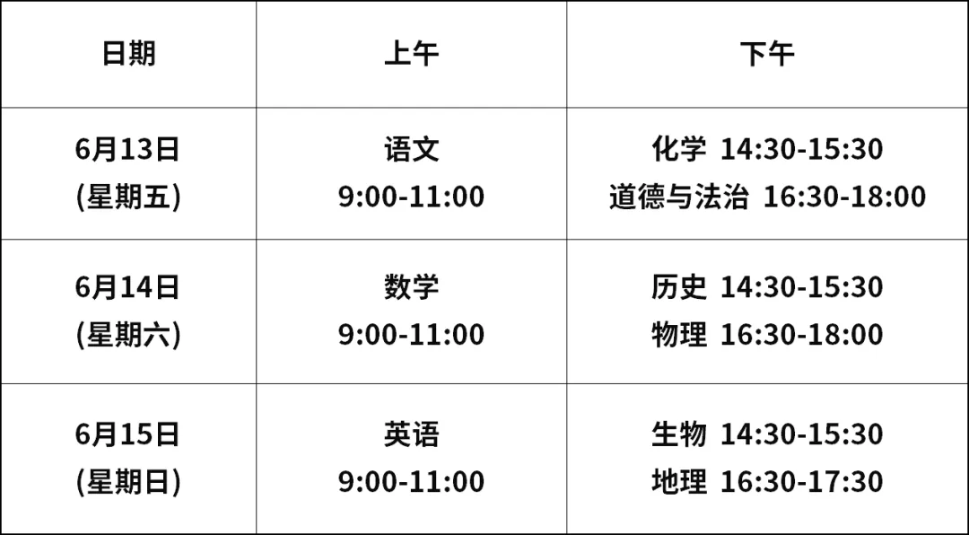 【中考相关】山东各地区2026年中考时间及中考总分值一览 第17张