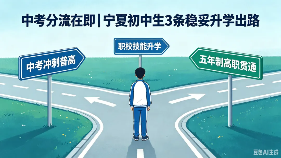 中考分流在即|宁夏初中生 3 条稳妥升学出路 第9张
