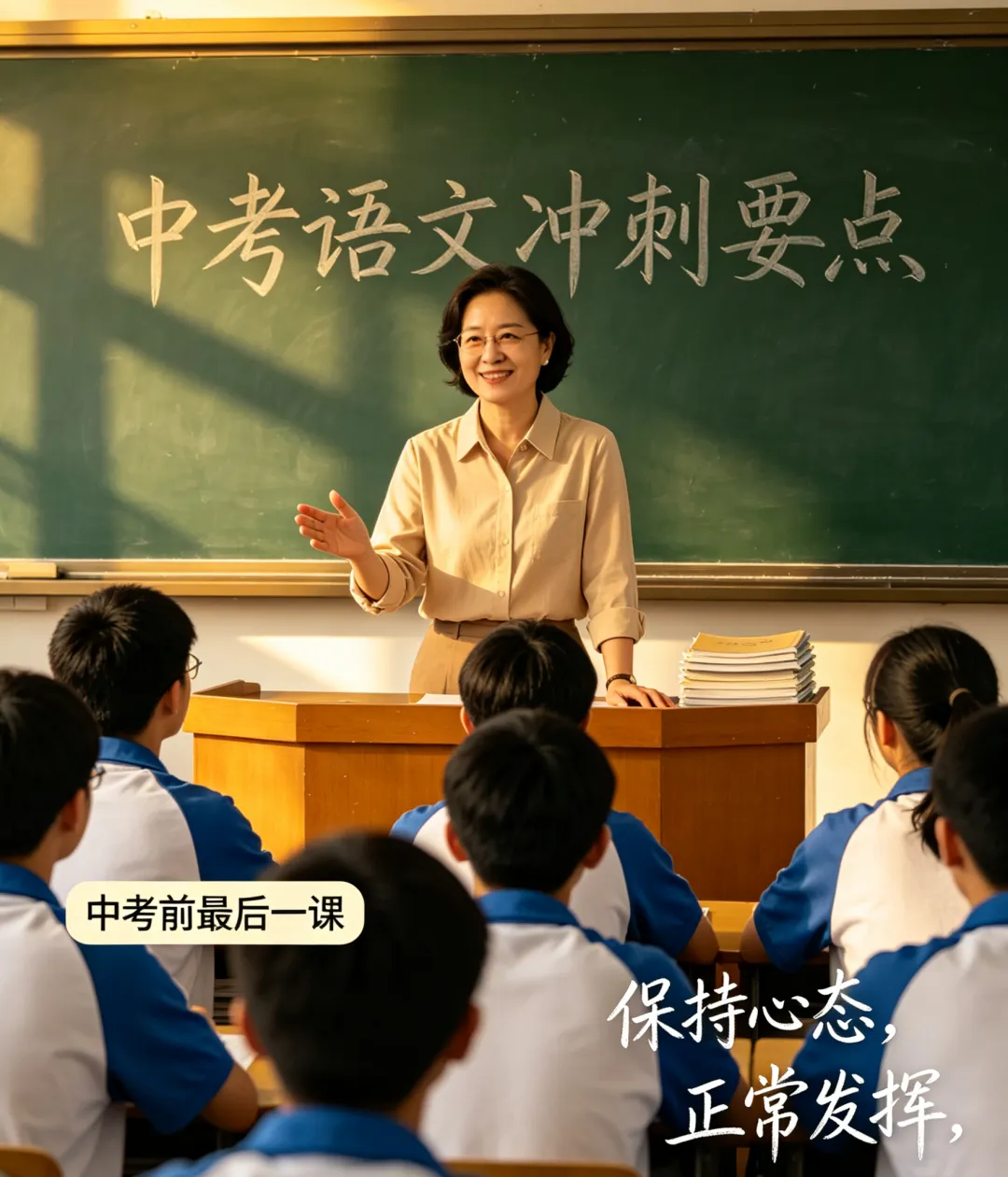 师言寄初心,助力中考路——语数英老师,给你们的独家专属 第4张