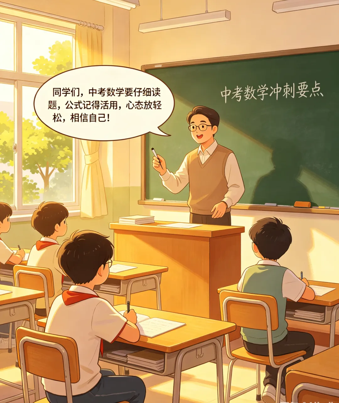 师言寄初心,助力中考路——语数英老师,给你们的独家专属 第7张