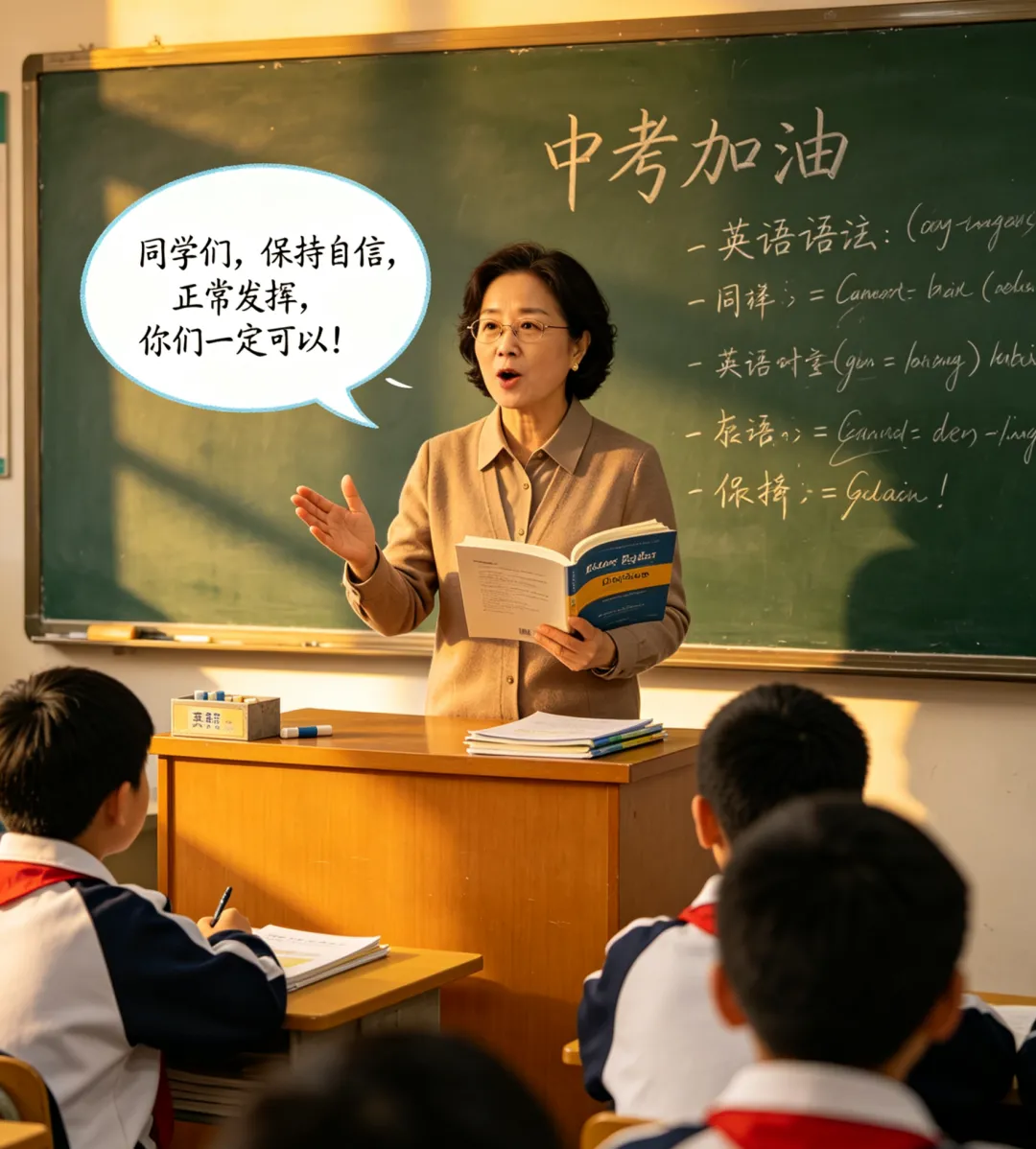 师言寄初心,助力中考路——语数英老师,给你们的独家专属 第10张