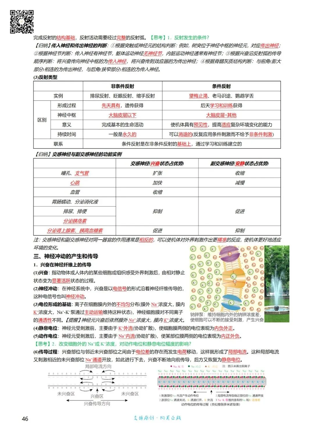 考前回归——高中生物基础知识+经典真题 第46张