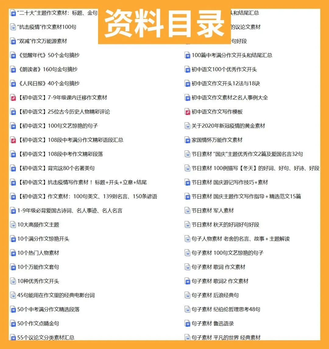 中考语文作文与阅读专项提升-CY002 第4张