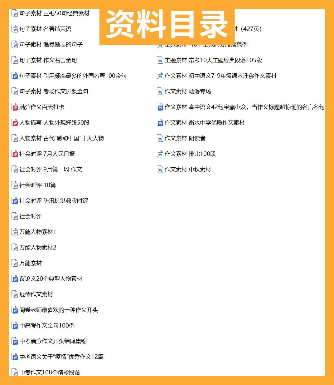 中考语文作文与阅读专项提升-CY002 第5张