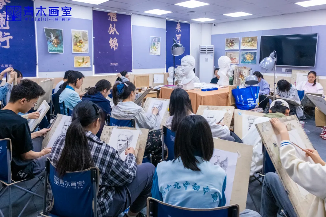 中考冲刺|南京青木画室美术中考集训进行时:以画为阶,奔赴理想! 第13张