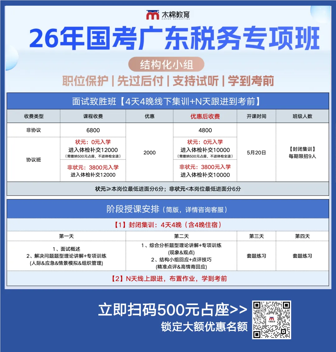 26国考补录广东税务何时面试?附真题!面试班5月20日开课! 第6张
