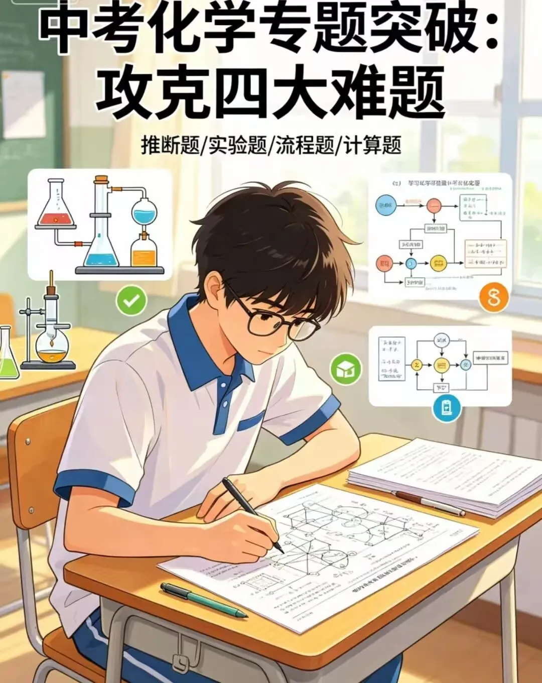 中考化学最后1个月冲刺攻略|黄金30天高效提分完整版 第2张