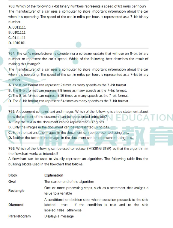 【AP真题】2026年5月14日AP计算机科学原理真题及答案已更新!上海蒲公英教育暑假AP提分课程火热报名中!快来咨询了解专属提分方案 第4张