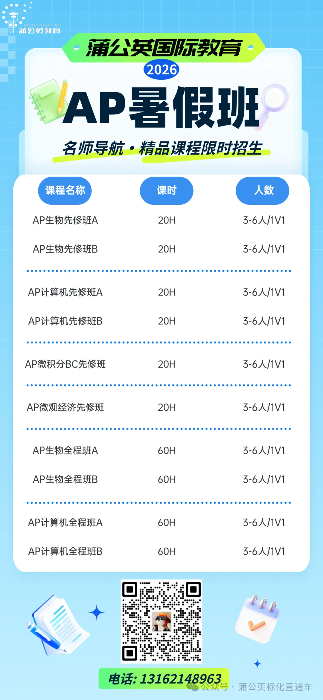 【AP真题】2026年5月14日AP计算机科学原理真题及答案已更新!上海蒲公英教育暑假AP提分课程火热报名中!快来咨询了解专属提分方案 第9张