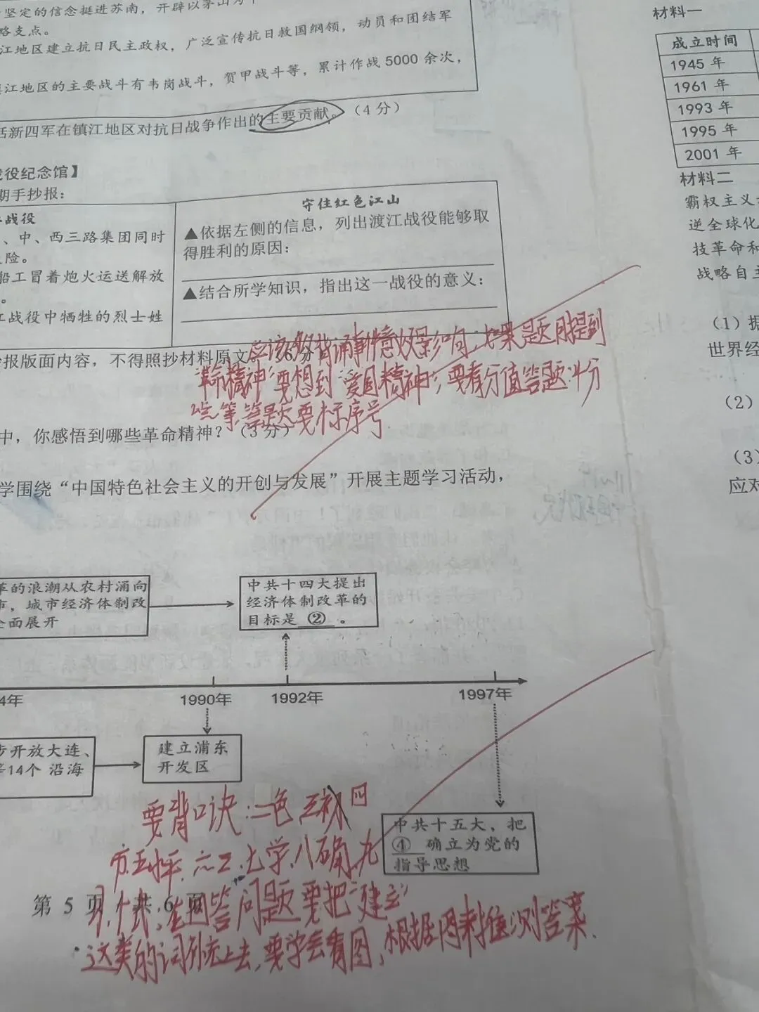 26届镇江市一模考试学生试卷反思 第4张