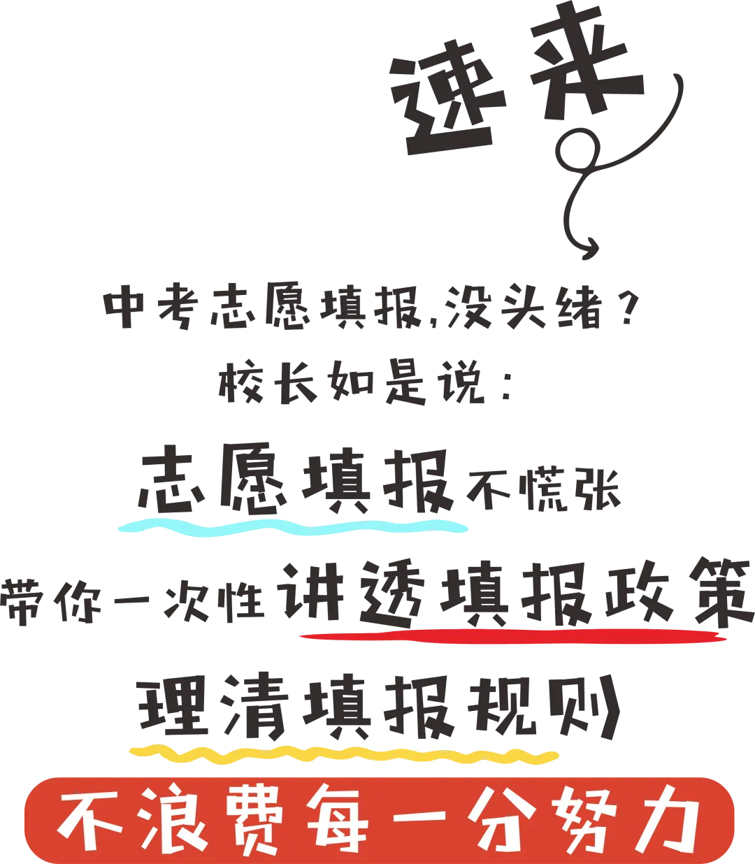 报名|名校长支招,中考志愿这样填,分尽其用! 第3张