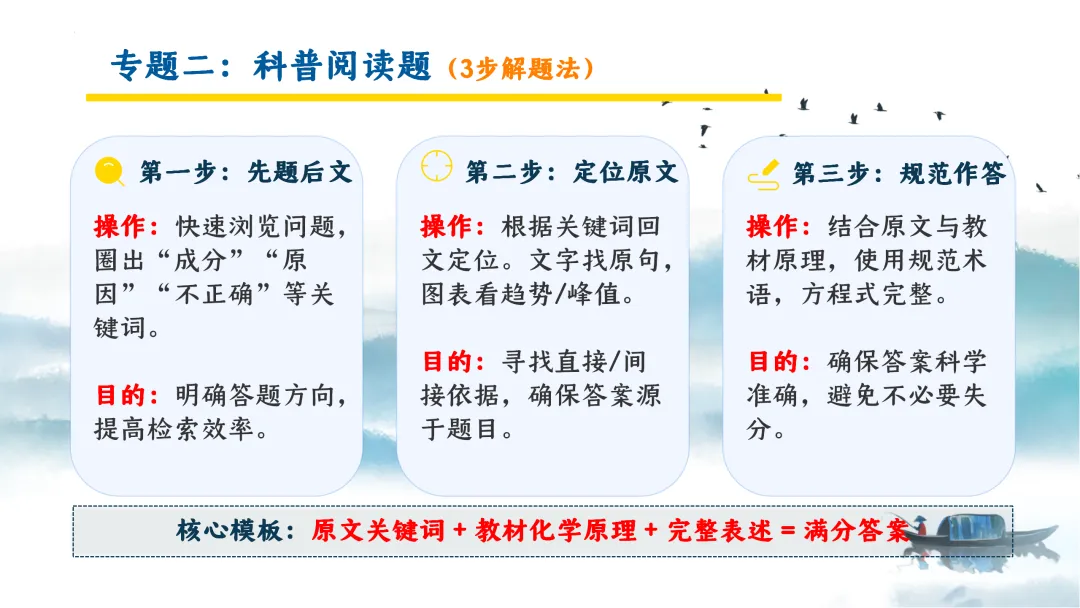 SK249 中考备考研讨会 初中化学讲座《新中考化学命题特征与区域精准备考体系构建— 2026年化学复习为例》讲座课件PPT+ 文字稿Word 第32张