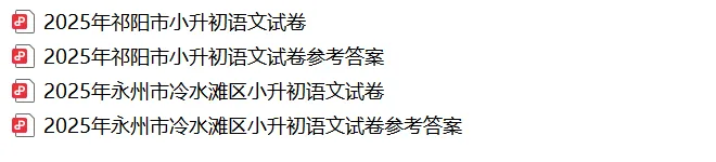 【真题汇总】——2025年永州六年级下册小升初语文试卷+参考答案(免费领取) 第18张