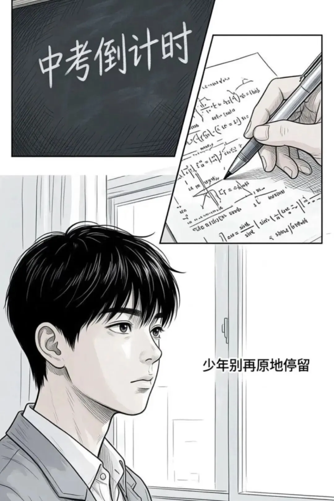中考倒计时,奔跑吧少年 第2张