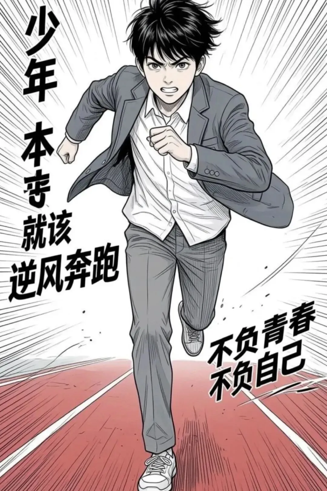 中考倒计时,奔跑吧少年 第7张