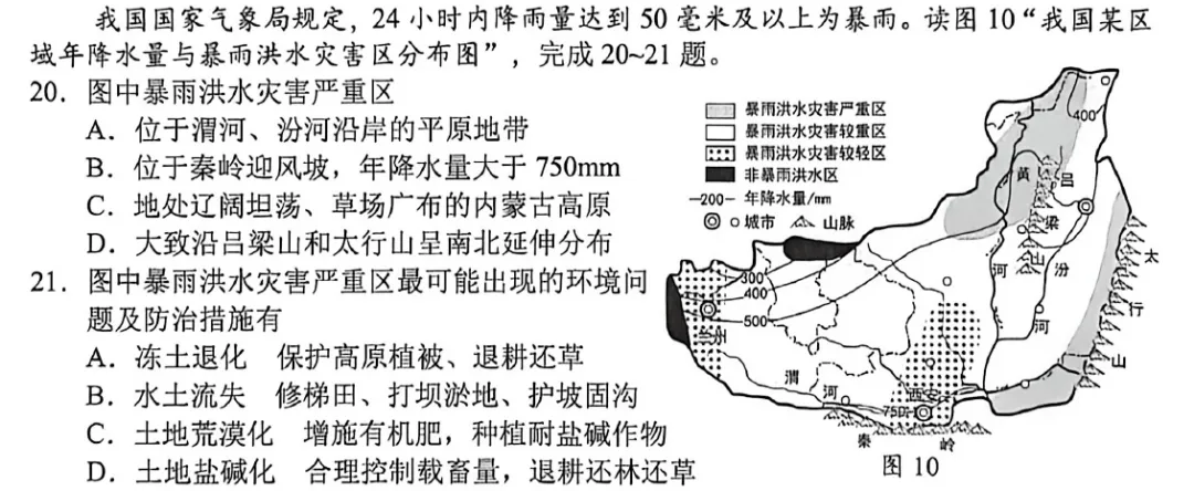 昆明市官渡区2026年初中学业水平模拟测试地理试题卷解析(选择题) 第9张 昆明市官渡区2026年初中学业水平模拟测试地理试题卷解析(选择题) 第9张