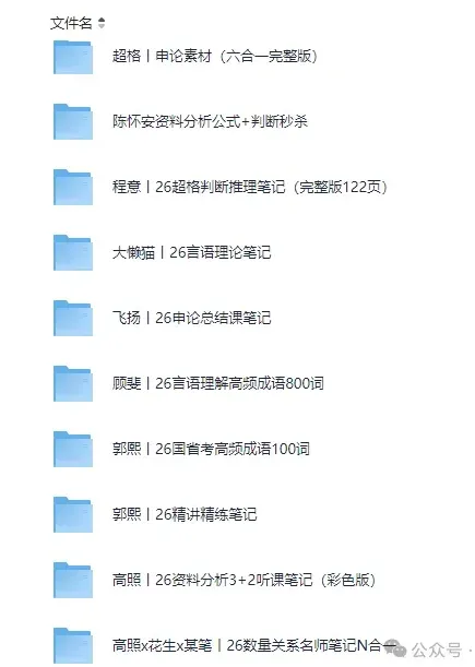 2026|国省考全套资料合集(真题+题库+笔记+背诵材料+思维导图+网课资源+申论+行测等)持续更新中 第6张