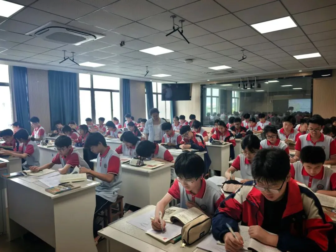 研思聚力备中考 名师领航启新程—— 兰国祥名师工作室中考复习专题送教暨第三十四研训活动在后宅中学举行 第3张
